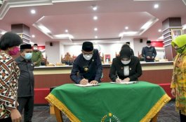 DPRD dan Pemprov Sulsel Teken KUA-PPAS TA 2021