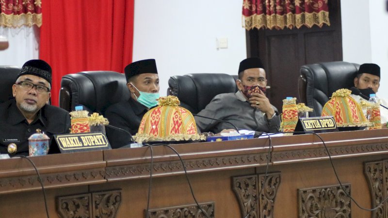 Seluruh Fraksi DPRD Bantaeng Setuju Pembahasan KUA-PPAS Perubahan Dilanjutkan