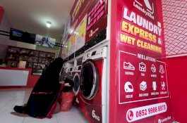 Pertama di Sulsel, Laundry Gratis Cukup Bayar Pakai Doa