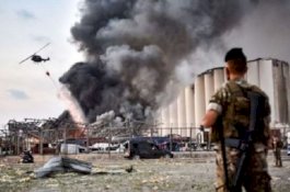 2.750 Ton Amonium Nitrat di Lokasi Ledakan Beirut