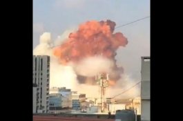 Video Detik-Detik Ledakan Beirut, seperti Bom Atom
