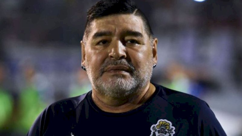 Diego Maradona. (Foto: Sky News)