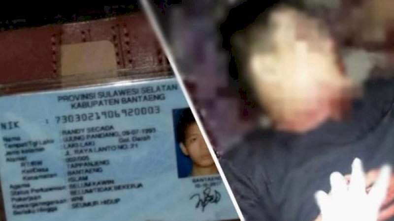 Korban adalah warga Jalan Raya Lanto Nomor 21 Tappanjeng, Kabupaten Bantaeng, sesuai yang tertera dalam Kartu Tanda Penduduk (KTP).