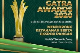 Raih Gatra Awards, Mentan Syahrul Dinobatkan sebagai Penjaga Pangan dan Pelecut Ekspor