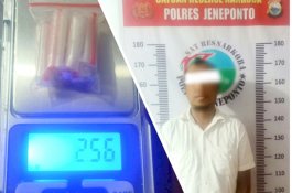 Terlibat Narkoba, Polisi Tangkap Oknum ASN di Jeneponto