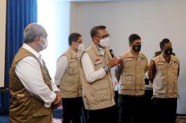 Gandeng TNI-Polri, BNPB Latih 1.000 Relawan Satgas Covid-19 di Sulsel