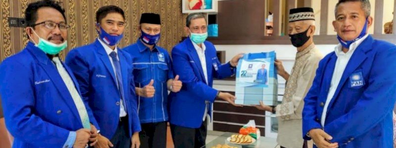 Wujud Syukur Eksis 22 Tahun, Pengurus PAN Wajo Kunjungi Tokoh Pendiri
