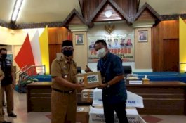 Tim Gugus Tugas Covid-19 Parepare Terima Bantuan APD dari MNC Group