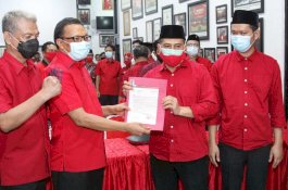 Mendaftar Serentak 4 September, Inilah 12 Pasangan Calon Usungan PDIP di Sulsel