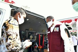 Nurdin Abdullah Launching Mobil Tes PCR Covid-19, Hasilnya Bisa Keluar dalam Sejam