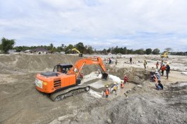 Tanggul Darurat Sungai Masamba Ditarget Tuntas Akhir Agustus