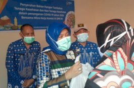 Pemkab Barru Terima Produk Asupan Gizi untuk Nakes dan Non-Nakes yang Tangani Covid-19 dari Kemenkes