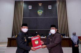 DPRD Gowa Sahkan Perda Wajib Masker