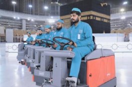 Pekerjakan 3.500 Orang, Masjidilharam Disterilisasi 10 Kali Sehari Selama Pelaksanaan Haji 2020