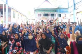 Warga Sepe'e Siap Kawal Suara Rakyat Pendukung SS-AK di TPS