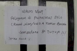 Dokter Positif Covid-19, Layanan Puskesmas Salo di Pinrang Sulsel Tutup Sepekan