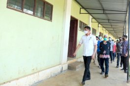 Bupati Gowa Silaturahmi dengan Pengurus Ponpes Khalid Bin Walid