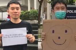 Protes dengan Gambar Wajah Tersenyum di Publik, Pria Ini Didakwa Pemerintah Singapura