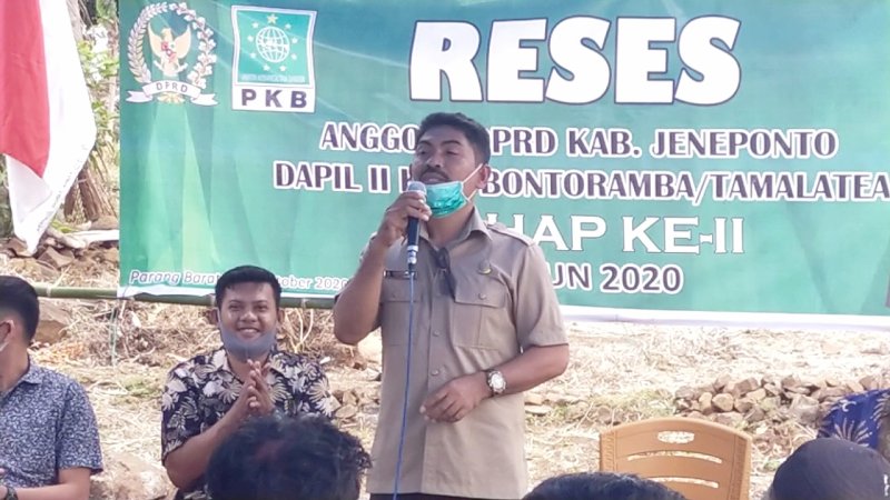 Anggota Dewan Reses di Lereng Gunung Saukang, Petani Jeneponto Minta Bibit Jagung