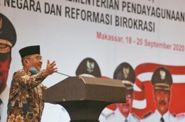 Wali Kota Palopo Hadiri Pendampingan Implementasi Sakip
