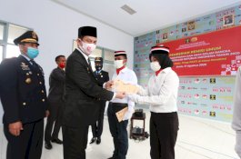 Sekda Palopo Ikuti Upacara Pemberian Remisi di Lapas Palopo