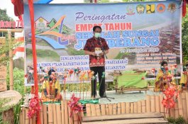 Pjs Bupati Gowa Titip Pesan kepada Pelajar Sekolah Sungai Jeneberang