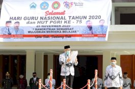 Wabup Bantaeng Jadi Pembina Apel HUT PGRI ke-75