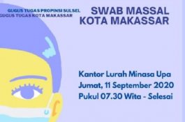 Swab Test Massal Kota Makassar, Ini Alamat dan Jadwalnya