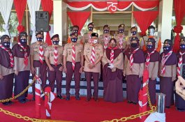 Taufan Pawe Harap Anggota Pramuka Ikut Andil dalam Penanganan Covid-19