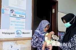 Meski Pandemi Covid 19, Dinkes Makassar Maksimalkan Pelayanan Imunisasi Bagi Balita