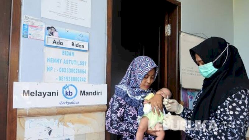 Meski Pandemi Covid 19, Dinkes Makassar Maksimalkan Pelayanan Imunisasi Bagi Balita