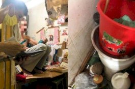 Papan Kayu untuk Semua Aktivitas, Kakek Malang Ini Bertahun-tahun Tinggal di Toilet