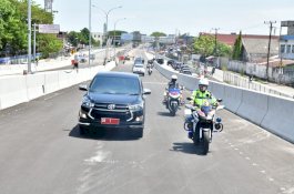 Segera Diresmikan, Gubernur Sulsel Tinjau Proyek Jalan Tol Layang Pettarani