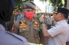 Pimpin Apel Pelantikan Tim Penegakan Protkes, Bupati Bantaeng Harapkan Kesadaran Masyarakat