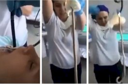 Mulut Wanita Ini Kemasukan Ular 1,2 Meter saat Tidur