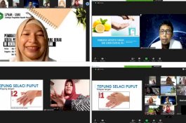 LPKM UMI Berbagi Cara Pembuatan Antiseptik di NICS Makassar