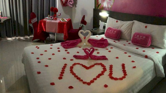 Valentine Fave Hotel Hadirkan Dekorasi Romantis Ala Pengantin Baru
