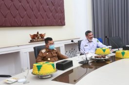 Wali Kota Palopo Ikuti Penyerahan DIPA Tahun 2021